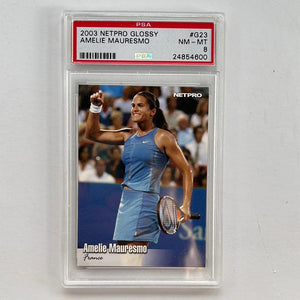 I Like Mikes Mid Century Modern PSA 2003 NETPRO GLOSSY AMELIE MAURESMO