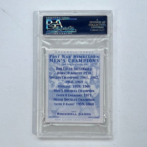 I Like Mikes Mid Century Modern PSA 2004 ROCKWELL POST WAR ROD LAVER WIMBLEDON MEN'S CHAMPS