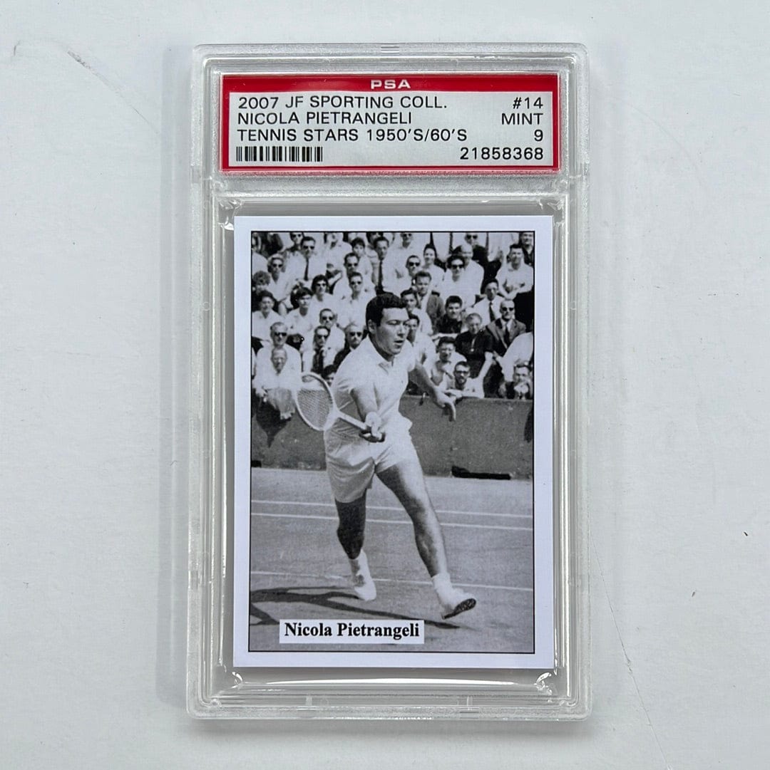 I Like Mikes Mid Century Modern PSA 2007 JF SPORTING COLL. NICOLA PIETRANGELI TENNIS STARS 1950'S/60'S