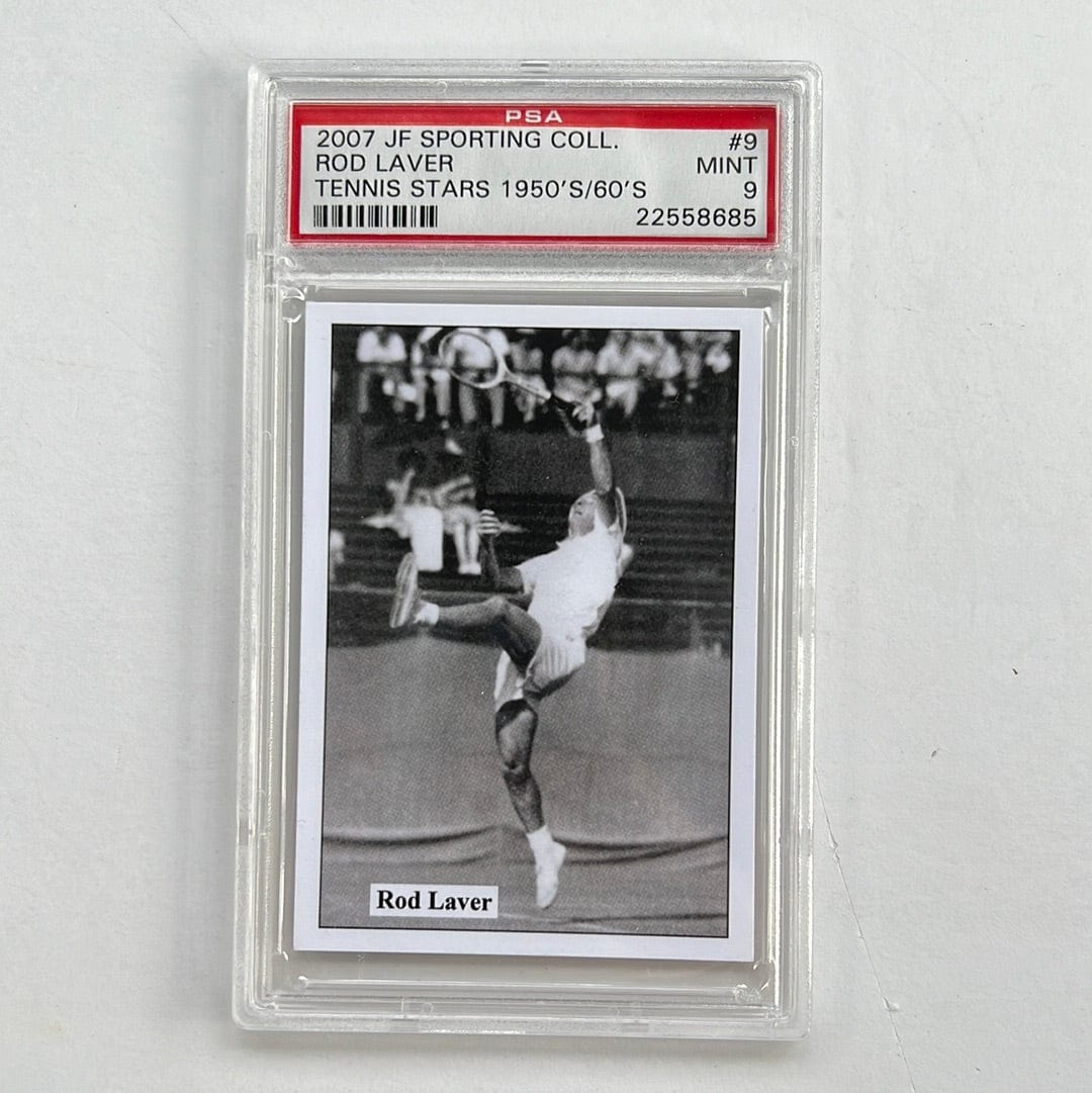 I Like Mikes Mid Century Modern PSA 2007 JF SPORTING COLL. ROD LAVER TENNIS STARS 1950'S/60'S