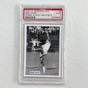 I Like Mikes Mid Century Modern PSA 2007 JF SPORTING COLL. ROD LAVER TENNIS STARS 1950'S/60'S
