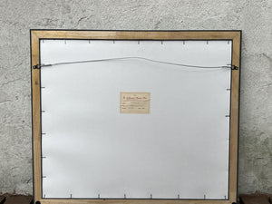 I Like Mikes Mid Century Modern Wall Decor & Art "Pat" Nude Sketch, Signed Print by Etienne Ret, Framed