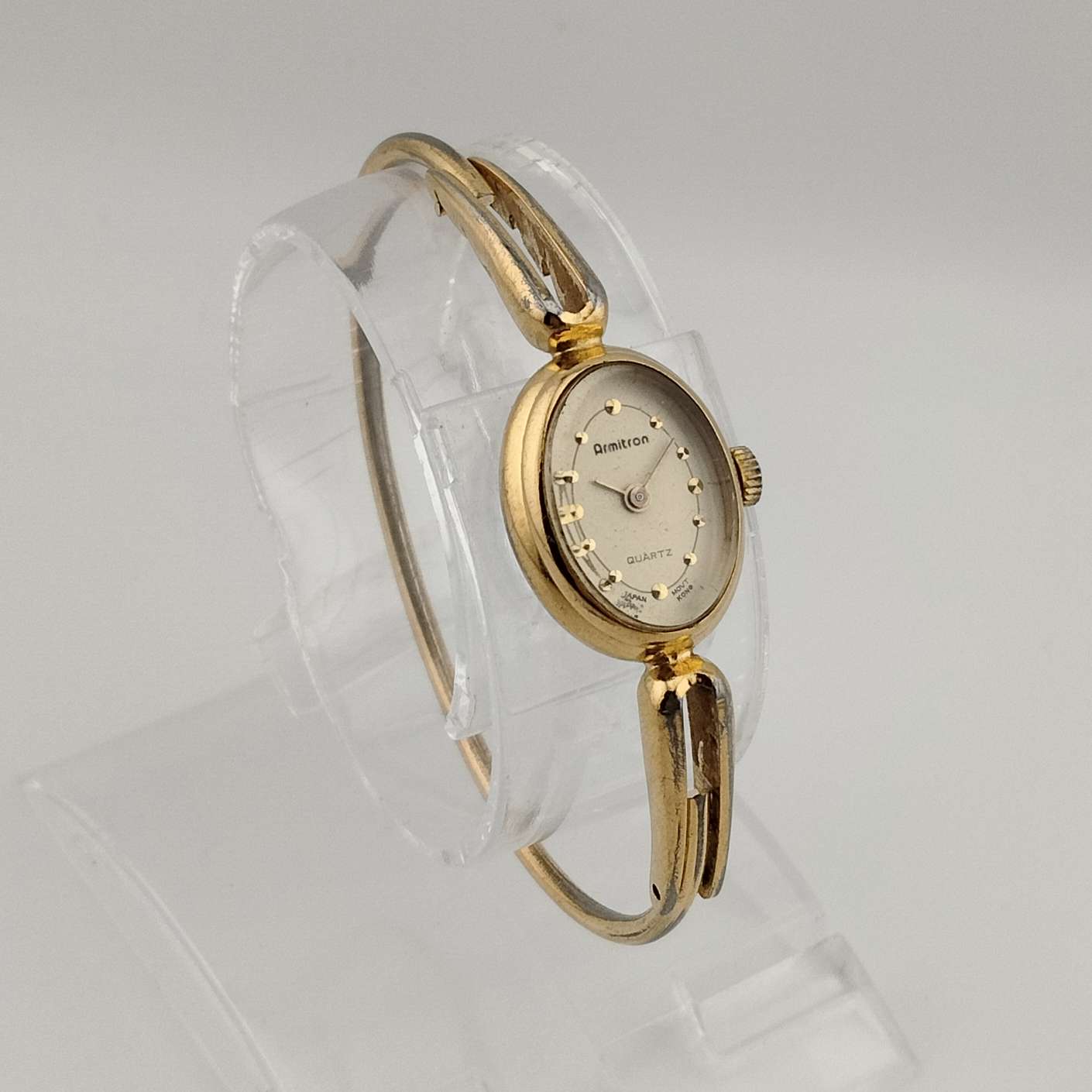 Armitron Gold Women\'s Watch Armitron Now Watch Womens 17mm Gold Tone Case Dial Band  main image 2