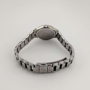 I Like Mikes Mid Century Modern Watches Bulova Men's Silver Tone Watch, Circular Dial, Date Window, Bracelet Strap