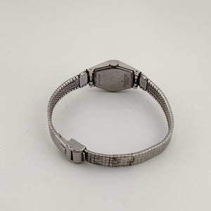 I Like Mikes Mid Century Modern Watches Bulova Unisex Watch, Silver Tone, Horizontal Oval Dial, Adjustable Bracelet Strap