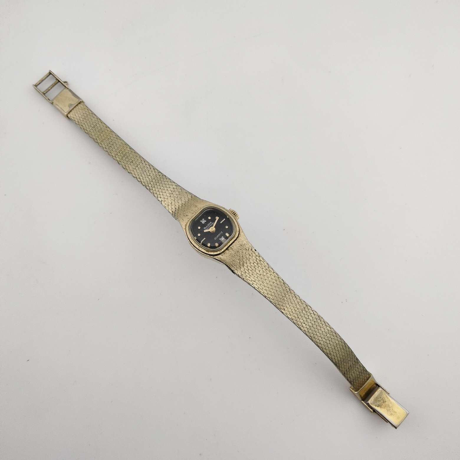 womens bulova‎ quartz watch Ladies Bulova Quartz Yellow Tone Watch main image 4