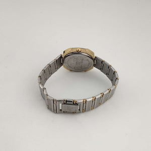I Like Mikes Mid Century Modern Watches Charles Jourdan Women's Quartz Mixed Metal Tone Quartz Watch, Round Face, Date Window, Bracelet Strap