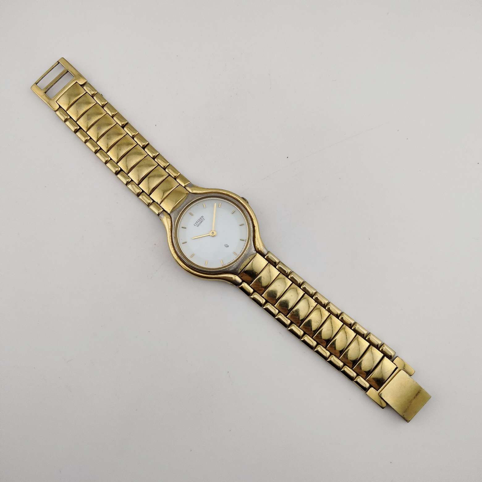 Citizen Gold Tone Men\'s Quartz Watch - White Dial Citizen Men main image 2