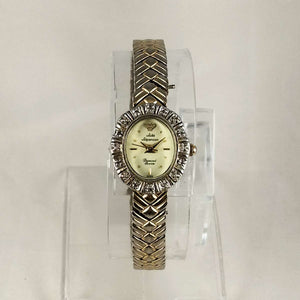 I Like Mikes Mid Century Modern Watches Jules Jürgensen Watch, Oval Dial, Basket Weave Strap