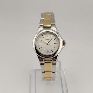 I Like Mikes Mid Century Modern Watches Prescott Women's Mixed Metal Watch, Circular Dial, Bracelet Strap