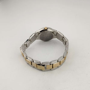 I Like Mikes Mid Century Modern Watches Prescott Women's Mixed Metal Watch, Circular Dial, Bracelet Strap