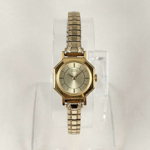 I Like Mikes Mid Century Modern Watches Seiko Quartz Watch, Octagonal Face, Stretch Strap