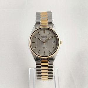 I Like Mikes Mid Century Modern Watches Seiko Unisex Watch, Patterned Dial, Stretch Bracelet Strap