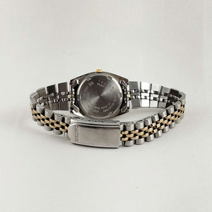 I Like Mikes Mid Century Modern Watches Seiko Unisex Watch, White Dial, Bracelet Strap