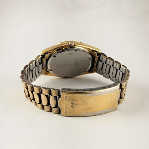 I Like Mikes Mid Century Modern Watches Seiko Watch, Gold Tone, Bracelet Strap