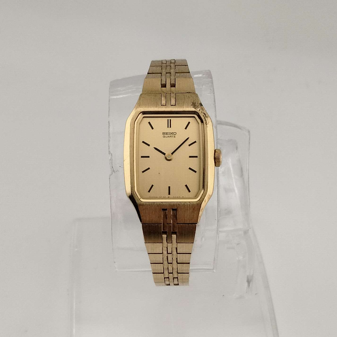 Seiko Gold Plated Vintage Ladies Watch Gold-Tone Dial Hands Markers Seiko Women main image 2