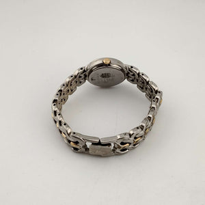 I Like Mikes Mid Century Modern Watches Seiko Women's Mixed Metal Watch, Circular Dial, Bracelet Strap