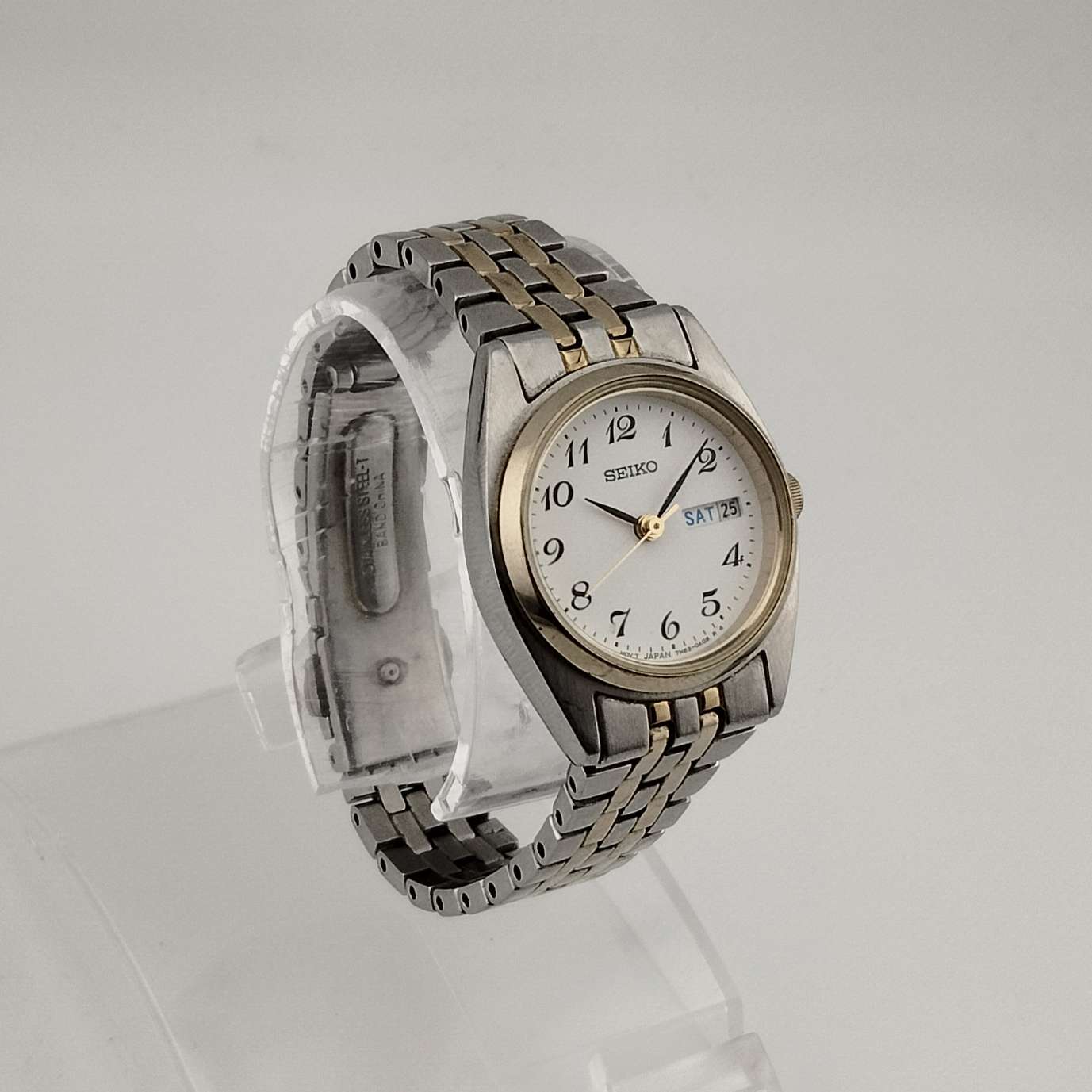 Mixed Lot of Four Women\'s Watches - White, Cream, Brown, Silver Classic 34mm Glowful White & Two Tone Bracelet Watch  main image 2