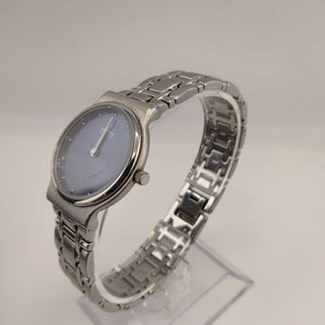 I Like Mikes Mid Century Modern Watches Skagen Men's Stainless Steel Watch, Metallic Blue Dial, Bracelet Strap