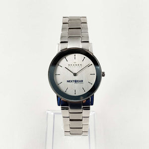 I Like Mikes Mid Century Modern Watches Skagen Men's Stainless Steel Watch, Oversized Bracelet Strap