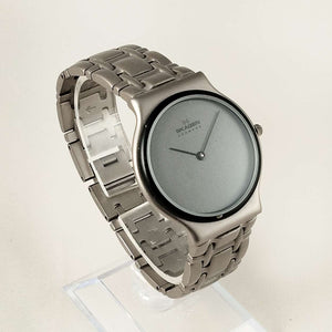 I Like Mikes Mid Century Modern Watches Skagen Men's Watch, Gray Dial, Bracelet Strap