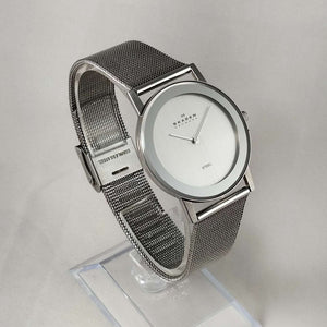 I Like Mikes Mid Century Modern Watches Skagen Oversized Watch, Mesh Strap