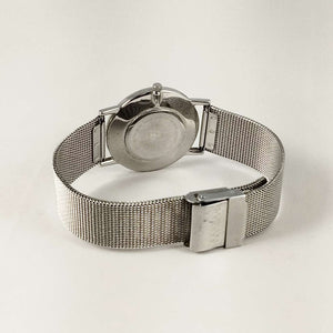 I Like Mikes Mid Century Modern Watches Skagen Oversized Watch, Mesh Strap