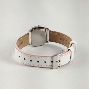 I Like Mikes Mid Century Modern Watches Skagen Titanium Watch, Mother of Pearl Dial, Bracelet Strap