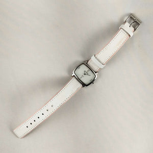 I Like Mikes Mid Century Modern Watches Skagen Titanium Watch, Mother of Pearl Dial, Bracelet Strap