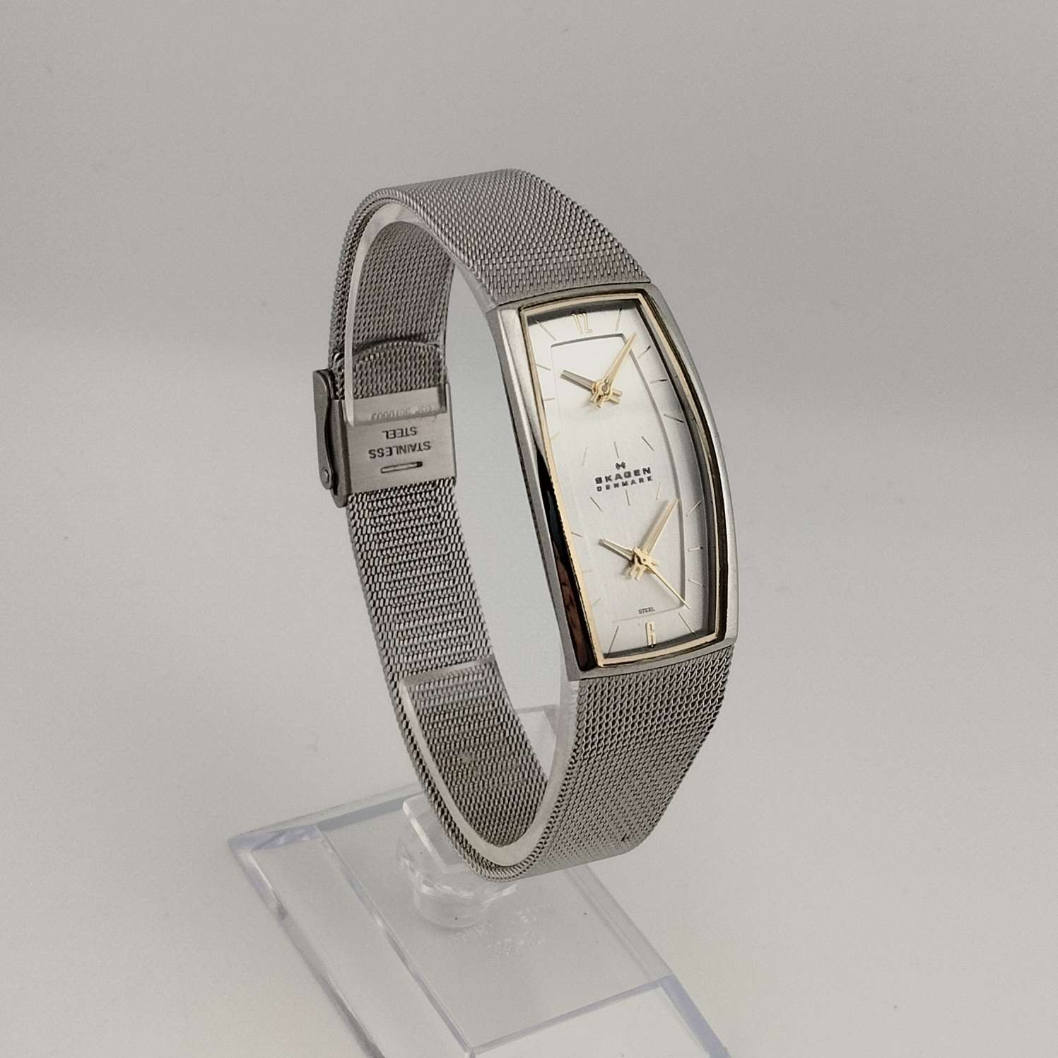 Skagen of Denmark Vintage Stainless Steel Link Bracelet Stainless Steel Watch Skagen Women main image 2