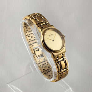 I Like Mikes Mid Century Modern Watches Skagen Unisex Watch, All Gold Tone, Bracelet Strap