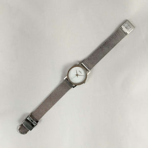 I Like Mikes Mid Century Modern Watches Skagen Unisex Watch, Dot Hour Markers, Mesh Strap