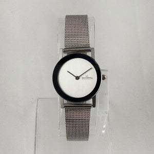 I Like Mikes Mid Century Modern Watches Skagen Unisex Watch, Minimalist Design, Mesh Strap