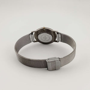 I Like Mikes Mid Century Modern Watches Skagen Unisex Watch, Minimalist Silver Tone Dial, Mesh Strap