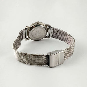 I Like Mikes Mid Century Modern Watches Skagen Unisex Watch, Navy Dial, Mesh Strap