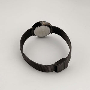 I Like Mikes Mid Century Modern Watches Skagen Unisex Watch, Silver Tone and Jewel Details, Circular Mother of Pearl Dial, Adjustable Mesh Strap