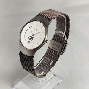 I Like Mikes Mid Century Modern Watches Skagen Watch, Caterpillar Construction Logo, Mesh Strap