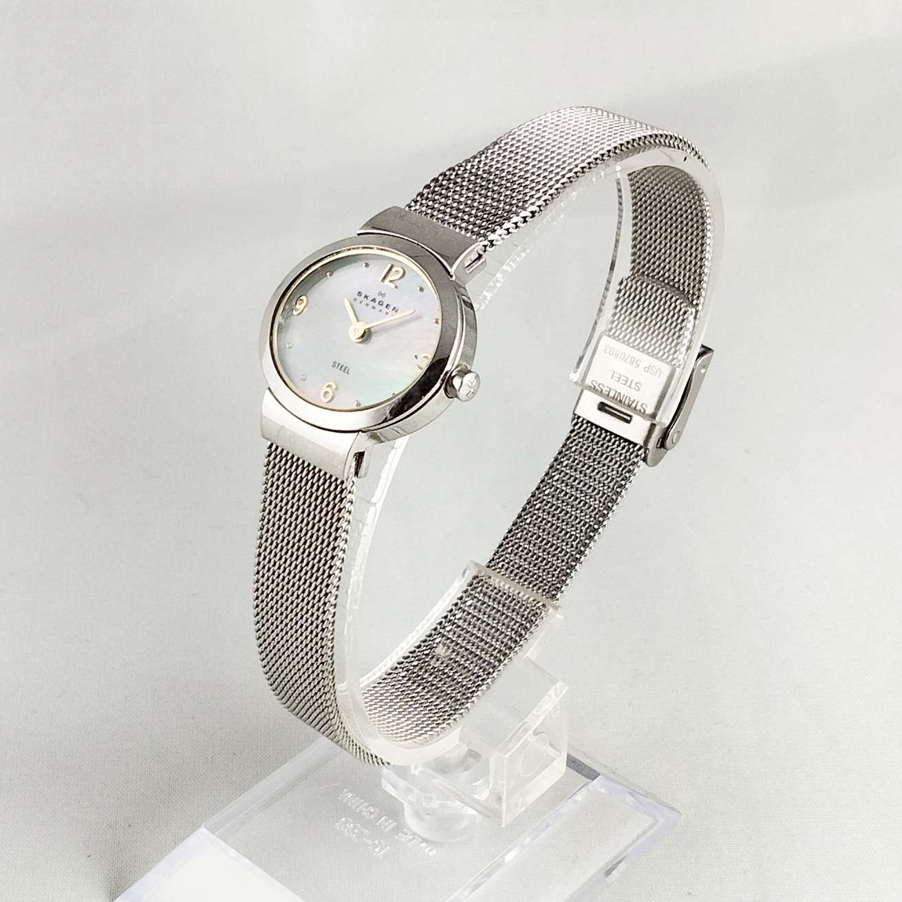 Skagen Watch, Mother of Pearl Dial, Mesh Strap - I Like 