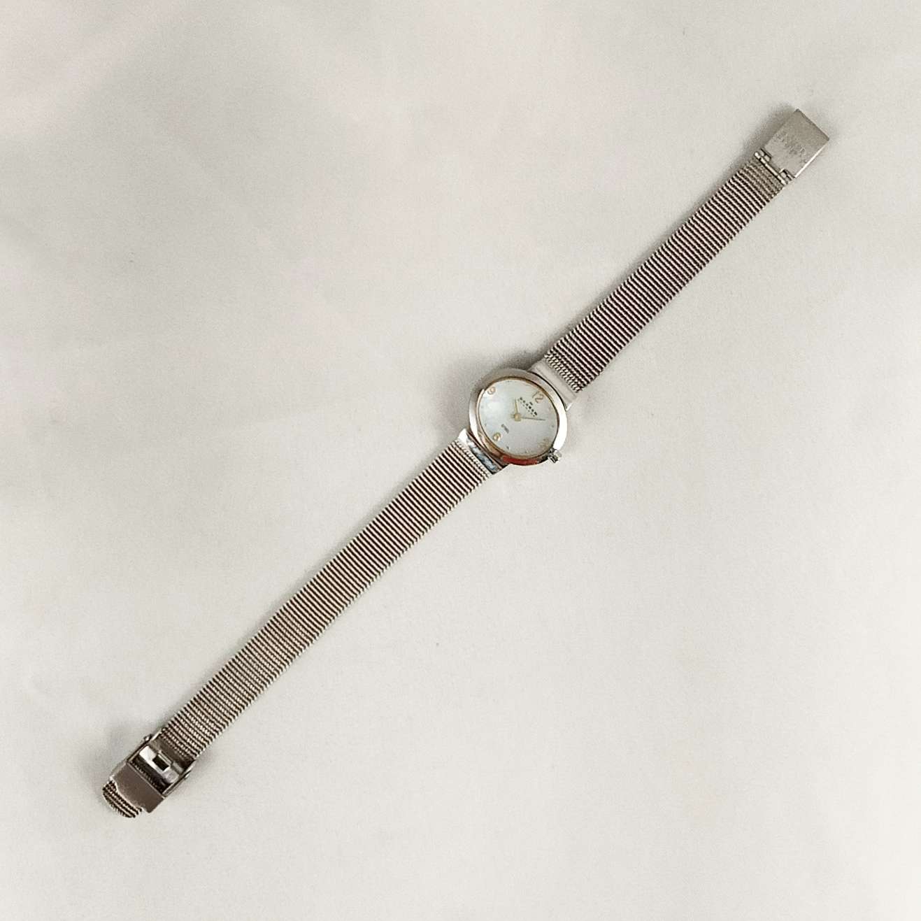 Skagen Watch, Mother of Pearl Dial, Mesh Strap - I Like 