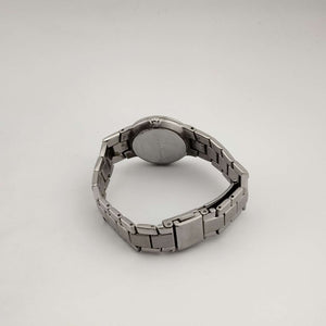 I Like Mikes Mid Century Modern Watches Skagen Women's All Silver Tone Watch, Jewel Markers, Bracelet Strap