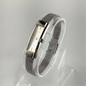 I Like Mikes Mid Century Modern Watches Skagen Women's Thin Stainless Steel Watch, Bracelet Strap