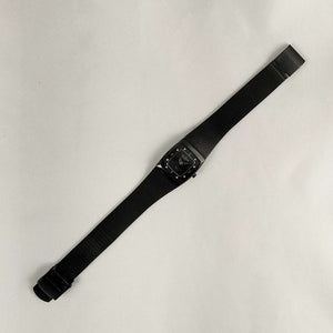I Like Mikes Mid Century Modern Watches Skagen Women's Watch, Jewel Hour Markers, Black Mesh Strap