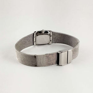 I Like Mikes Mid Century Modern Watches Skagen Women's Watch, Mother of Pearl Dial, Jewel Details, Mesh Strap
