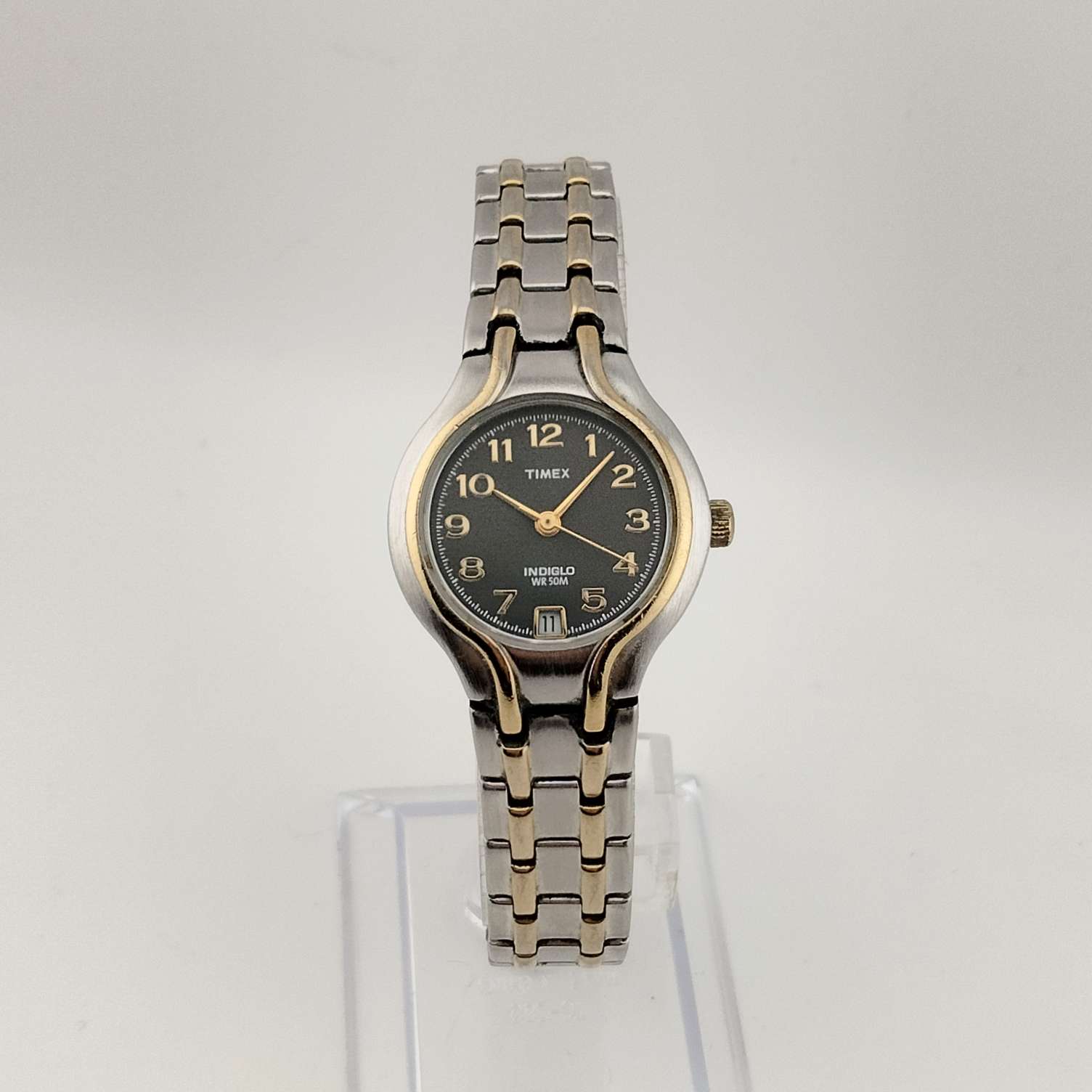 Mens Watches Timex Indiglo Wr 50m Stainless Steel Back Timex Men