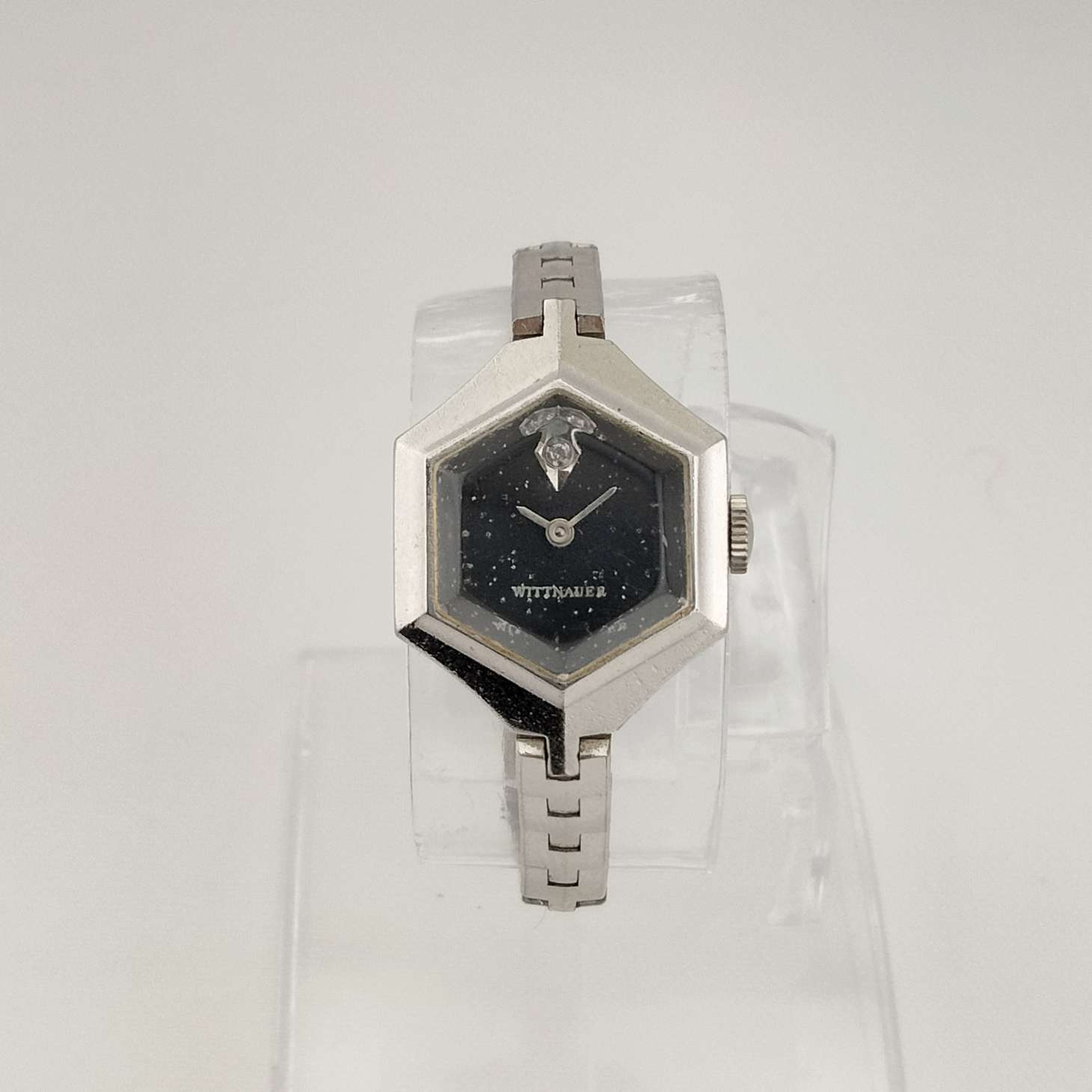 Wittnauer Silver Watch Wittnauer Electric Watch Silver Dial Lightning Hands main image 2