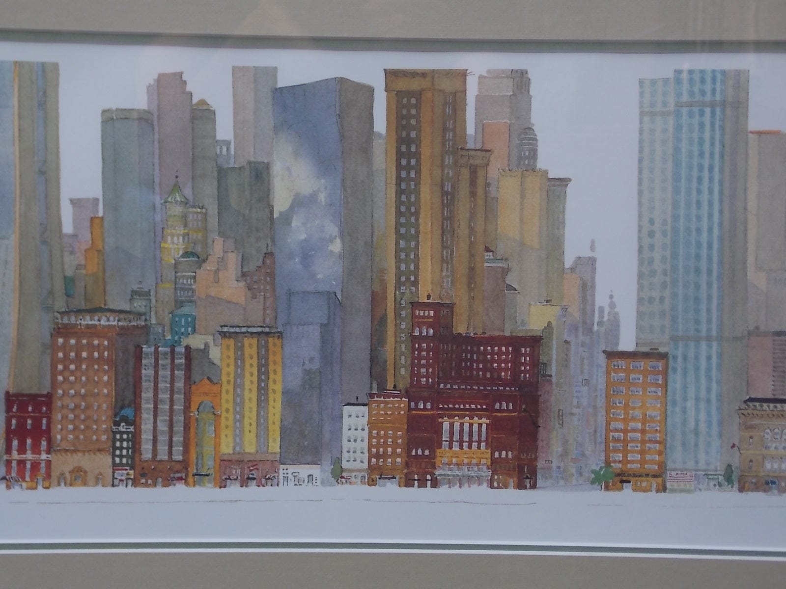 West 57th Street by Leonard Weber, From the Townscape Series