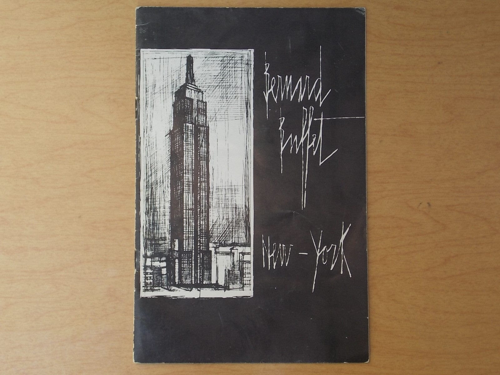 lathanboyce Wall Decor & Art Bernard Buffet New York Exhibition Program 1959