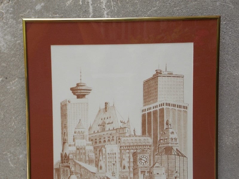 lathanboyce Wall Decor & Art Vancouver Cityscape Limited Edition Signed Print by R.C. Westerholm