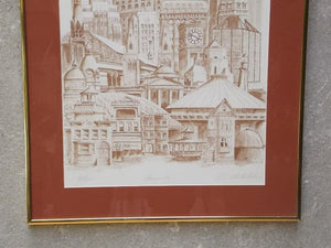 lathanboyce Wall Decor & Art Vancouver Cityscape Limited Edition Signed Print by R.C. Westerholm