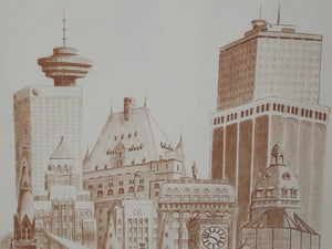 lathanboyce Wall Decor & Art Vancouver Cityscape Limited Edition Signed Print by R.C. Westerholm